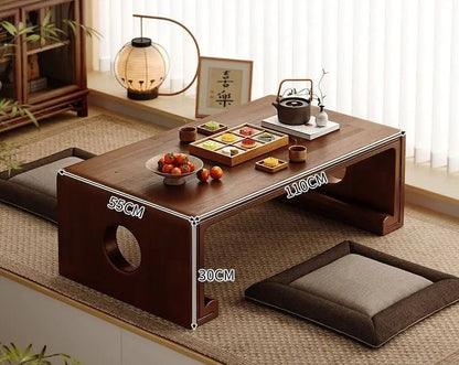 Table basse bois clair de style japonais - vente privée 14:201781807style15
