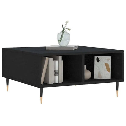 Table basse bois couleur noir - 60x60x30 cm - vente privée 14:200844061As pictures showed;200007763:201336342