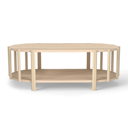 Table basse bois double plateau - vente privée 14:200001438;200007763:201336101