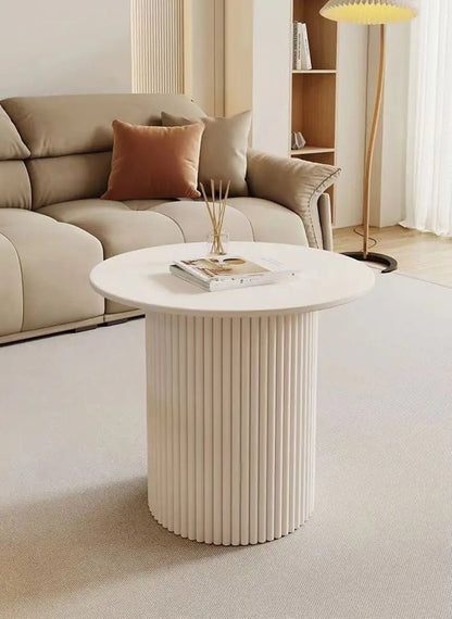 Table basse bois massif ronde de petite talle 2 ensembles - vente privée 14:1063Type 7 50 80