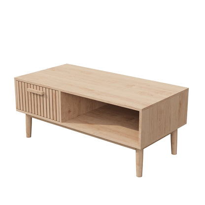 Table basse bois naturel - vente privée 14:200844060Natural wood color;200007763:201336101