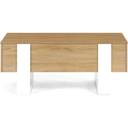 Table basse bois naturel clair élevable - vente privée 14:200844061Multicolored;200007763:201336342