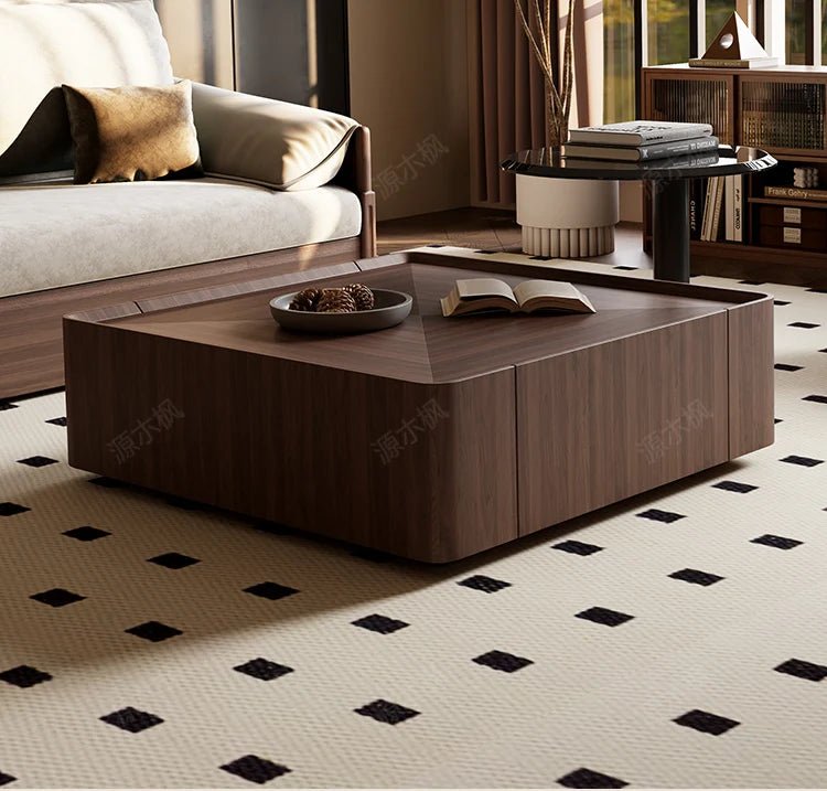 Table basse bois pour hôtel ou maison de luxe - vente privée 14:1930.9m