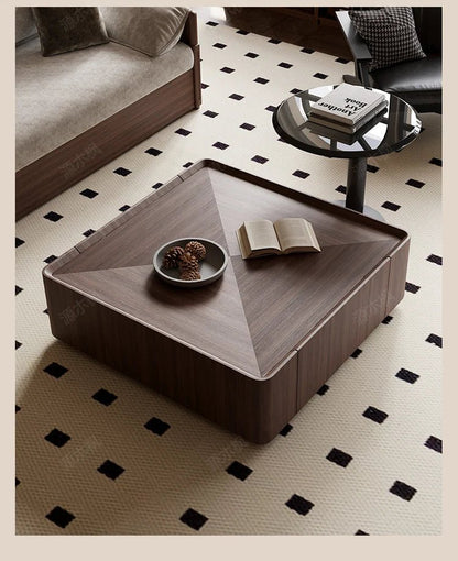 Table basse bois pour hôtel ou maison de luxe - vente privée 14:1930.9m