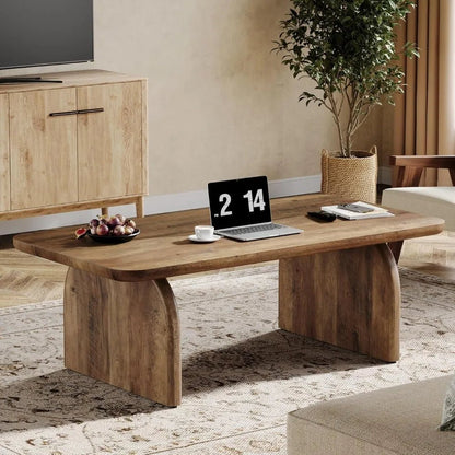 Table Basse Bois Rectangulaire pour Salon 120 x 60 x 50 cm (LxPxH) - vente privée 14:193Noir;200007763:201336342