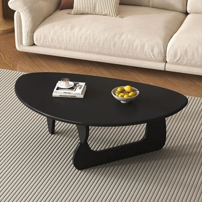Table basse bois ronde de style triangulaire - vente privée 14:1000137772.0 Pure solid wood