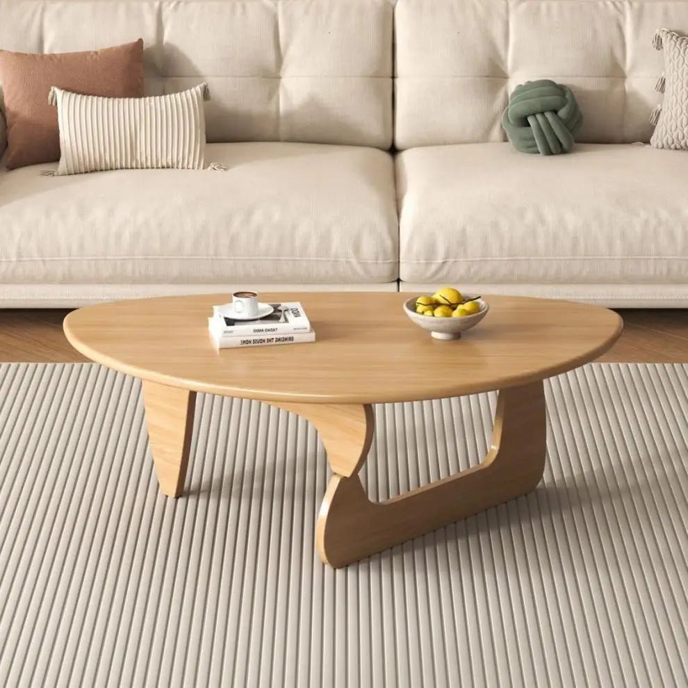 Table basse bois ronde de style triangulaire - vente privée 14:1931.5 pure solid wood
