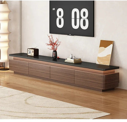 Table basse bois scandinave de luxe - vente privée 14:173120x60x40cm LED