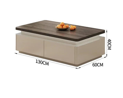 Table basse bois scandinave de luxe - vente privée 14:193130x60x40cm