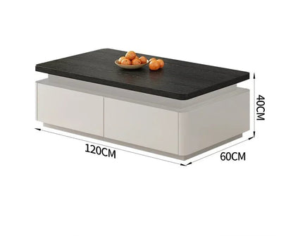 Table basse bois scandinave de luxe - vente privée 14:365458120x60x40cm-1