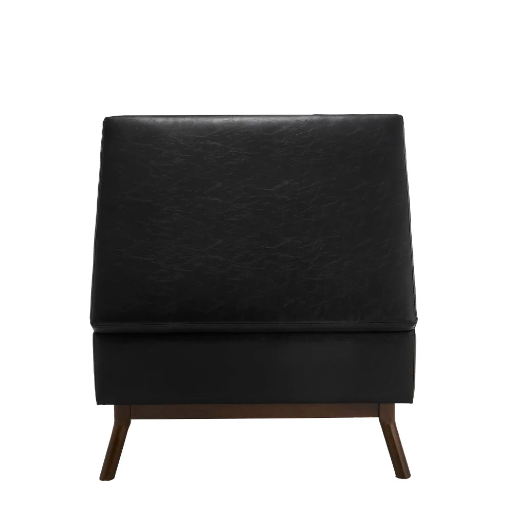 Table basse carré avec compartiment de rangement simple - vente privée 14:200844061Coffee + Microfiber;200007763:201336101