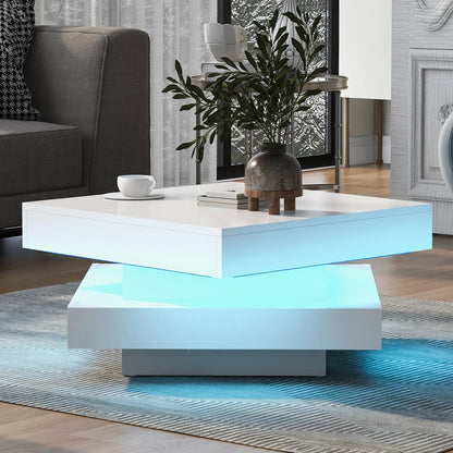 Table basse chic et moderne 70x70x36 cm - vente privée 14:29;200007763:201336101