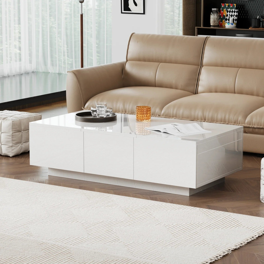 Table basse coffre 100×50×31cm - vente privée 14:29;200007763:201336101