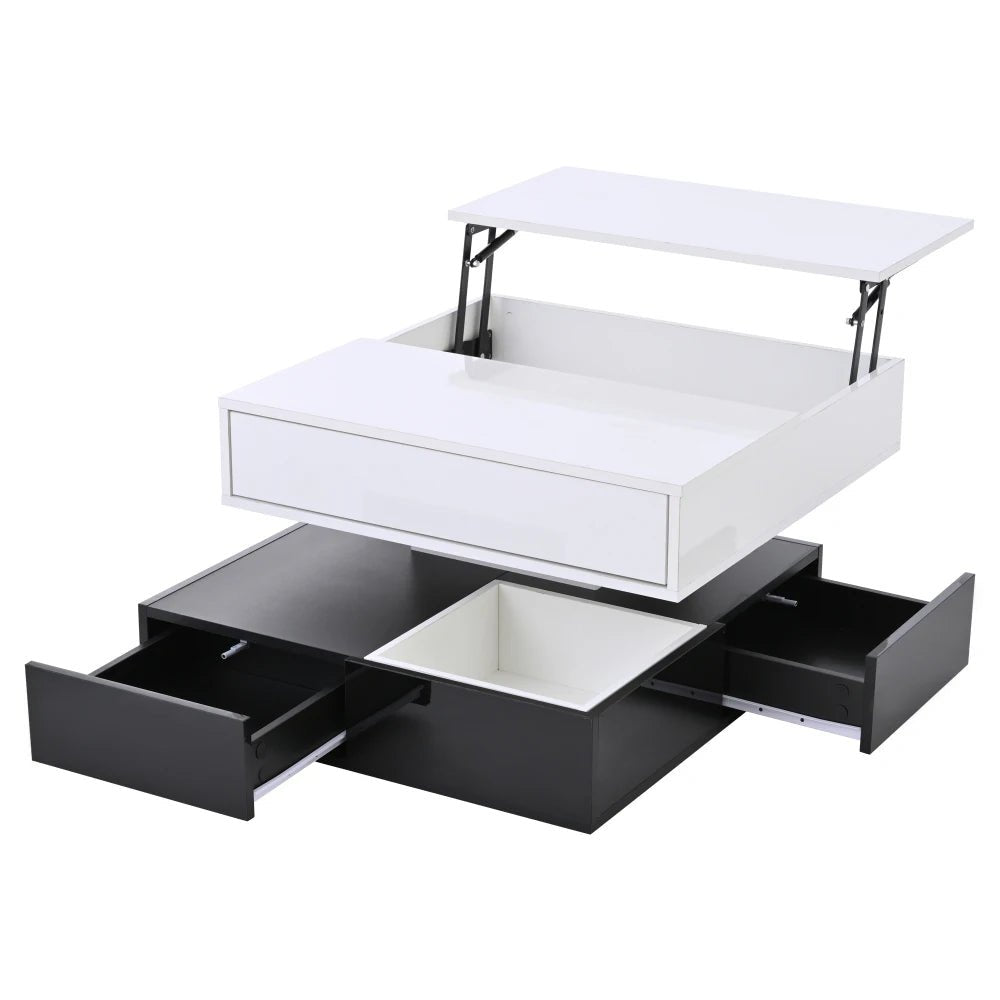 Table basse double plateau - vente privée 14:200004889CQY-as show;200007763:201336101