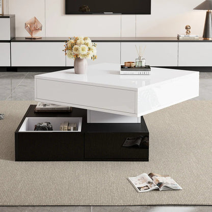 Table basse double plateau - vente privée 14:200004889CQY-as show;200007763:201336101