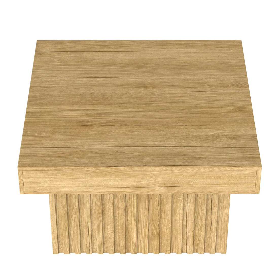 Table basse élégante carrée en bois pour chambre ou salon 79x79x46 cm - vente privée 14:200844062Natural - MDF - Particle Board;200007763:201336342