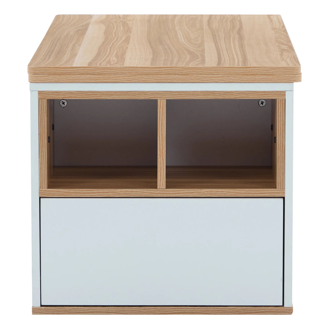 Table basse en bois blanche - vente privée 14:29;200007763:201336101