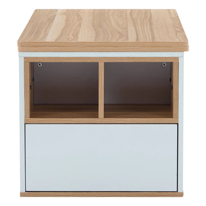 Table basse en bois blanche - vente privée 14:29;200007763:201336101