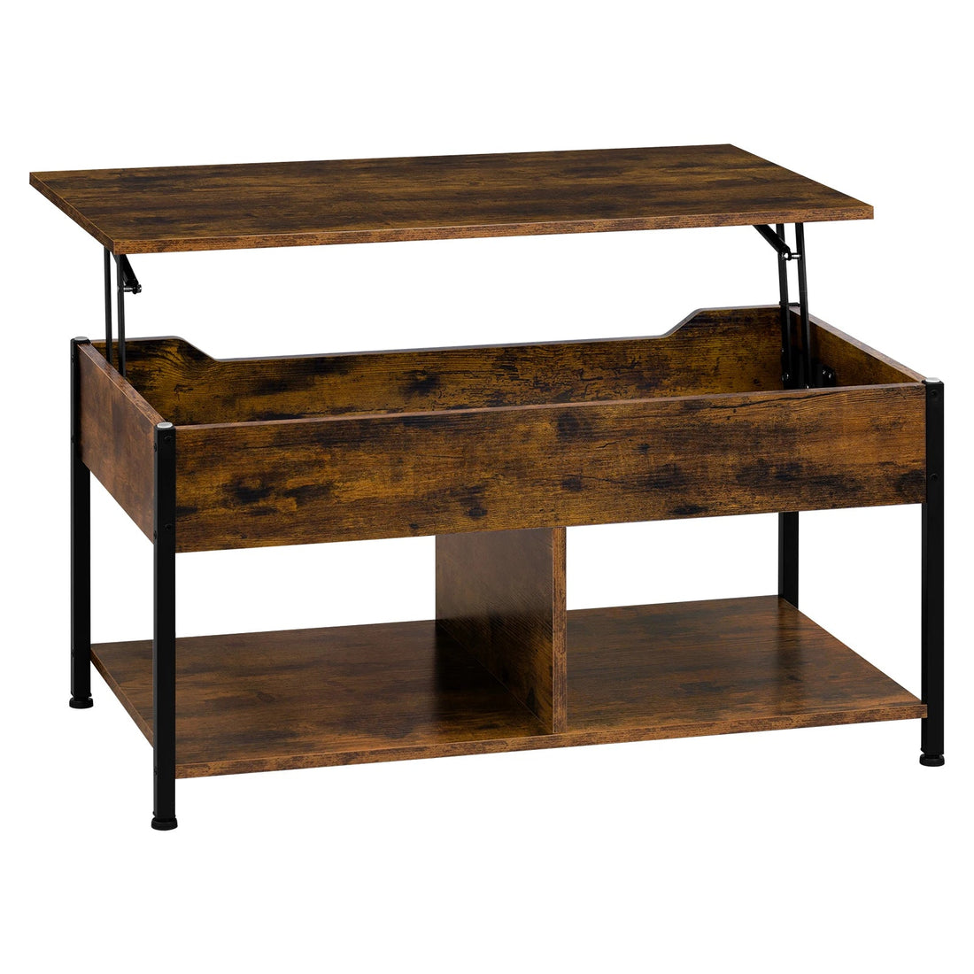 Table basse en bois de salon 50x90x45cm - vente privée 14:933Rustic Brown;200007763:201336101