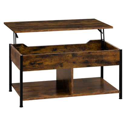 Table basse en bois de salon 50x90x45cm - vente privée 14:933Rustic Brown;200007763:201336101