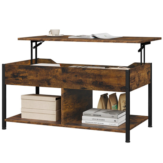 Table basse en bois de salon 50x90x45cm - vente privée 14:933Rustic Brown;200007763:201336101