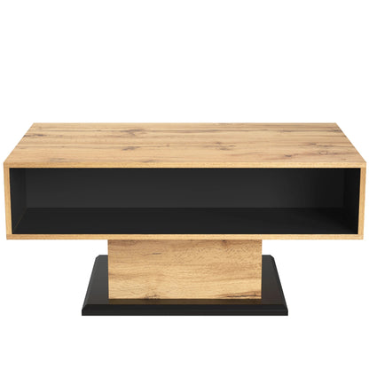 Table basse en bois premium - vente privée 14:200006154Natural + Particle Board;200007763:201336101