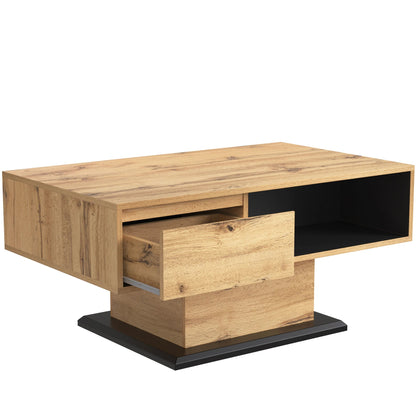 Table basse en bois premium - vente privée 14:200006154Natural + Particle Board;200007763:201336101