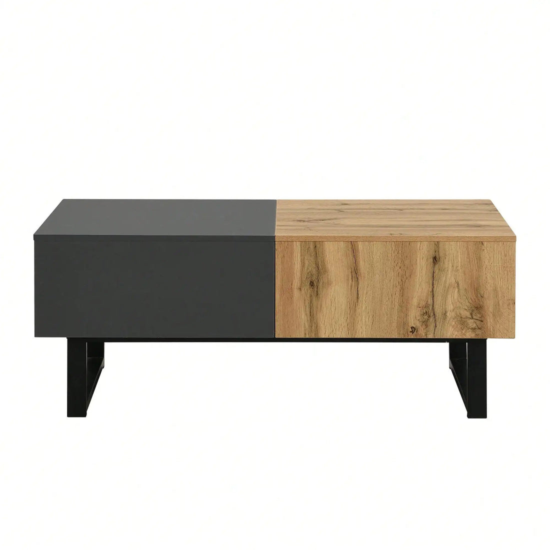 Table basse extensible avec rangement dissimulé - 14:365458Brown and Black;200007763:201336101