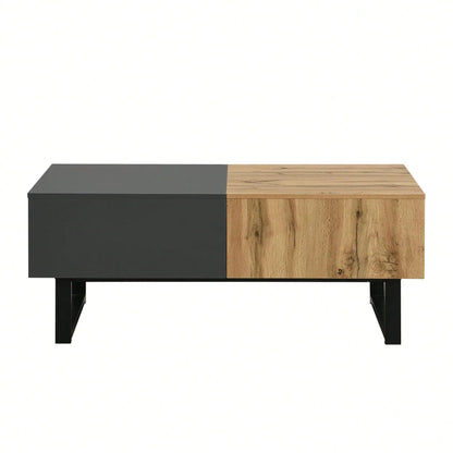 Table basse extensible avec rangement dissimulé - 14:365458Brown and Black;200007763:201336101