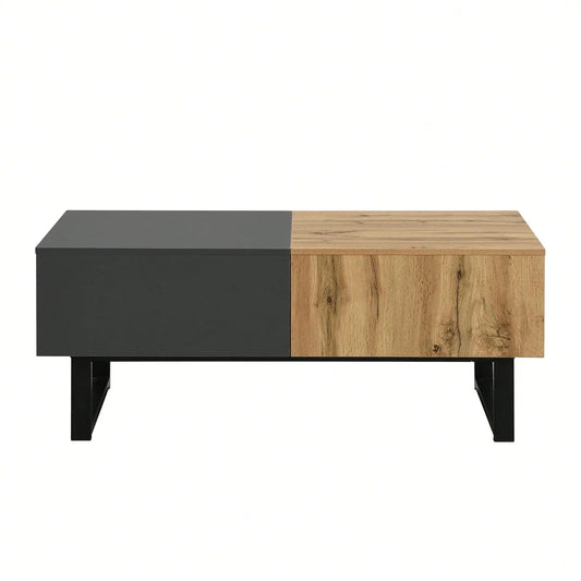 Table basse extensible avec rangement dissimulé - vente privée 14:365458Brown and Black;200007763:201336101