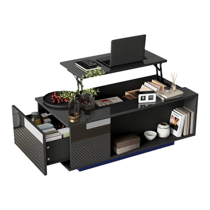 Table basse hauteur réglable 100×50×40 cm - vente privée 14:193100×50×40 cm;200007763:201336101