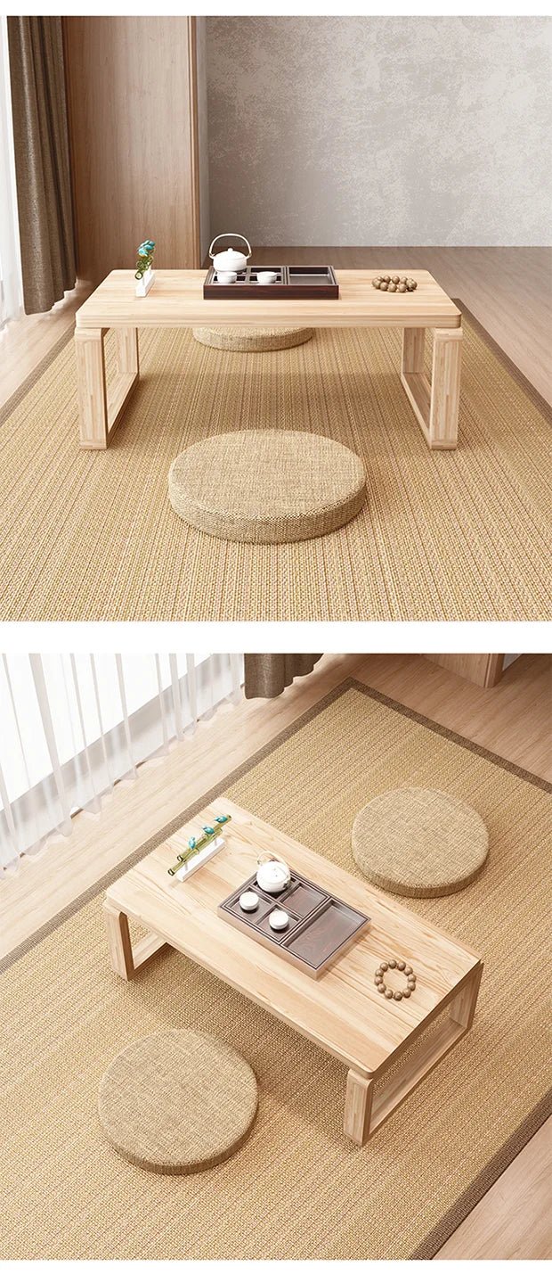 Table basse japonais d'étude - vente privée 14:20000615560X40X40CM136