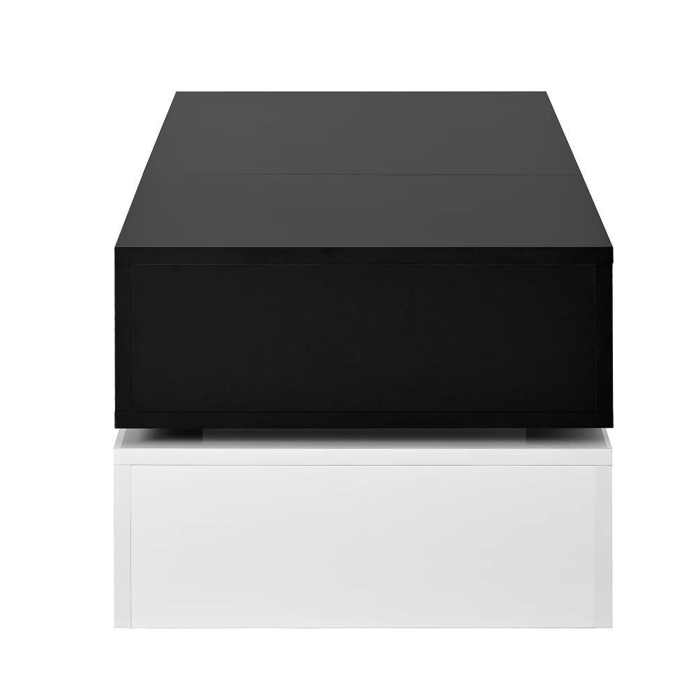 table basse luxe 90x45x35.5 Cm - vente privée 14:200844062Black   White;200007763:201336101