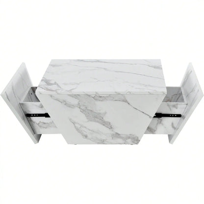 Table basse marbre blanc - vente privée 14:29White;200007763:201336101