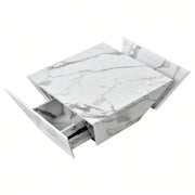 Table basse marbre blanc - 14:29White;200007763:201336101