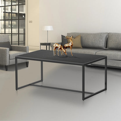 Table basse marbre et acier simple - vente privée 14:193;200007763:201336101