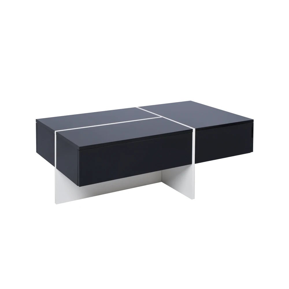 Table basse marbre rectangulaire imitations 100*50*34.5cm - vente privée 14:200004889CQY-white;200007763:201336101