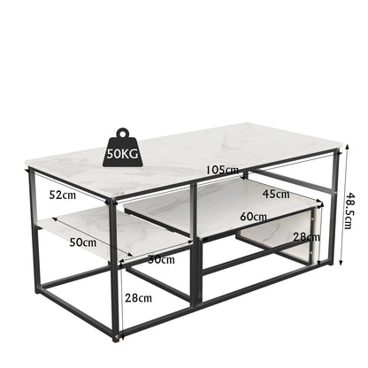 Table basse minimaliste pieds en métal - vente privée 14:193Black;200007763:201336101