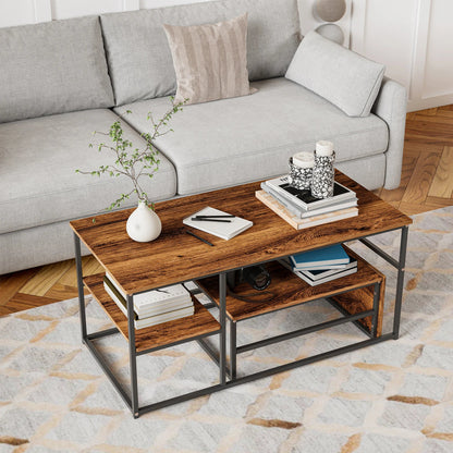 Table basse minimaliste pieds en métal - vente privée 14:193Black;200007763:201336101