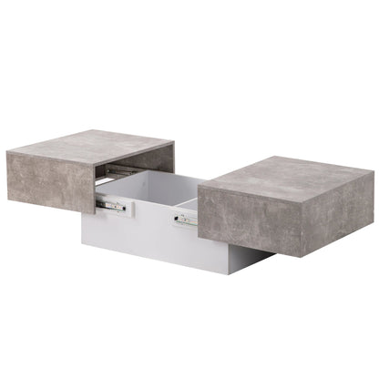 Table basse modulable sur le coté - vente privée 14:94;200007763:201336101
