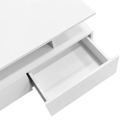 Table basse Multifonction à LED 90x55x41 Cm - vente privée 14:200004889CQY-white;200007763:201336101