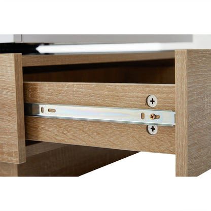 Table basse multifonctionnelle à plateau pivotant 360° - 14:200141872White - Particle Board;200007763:201336342