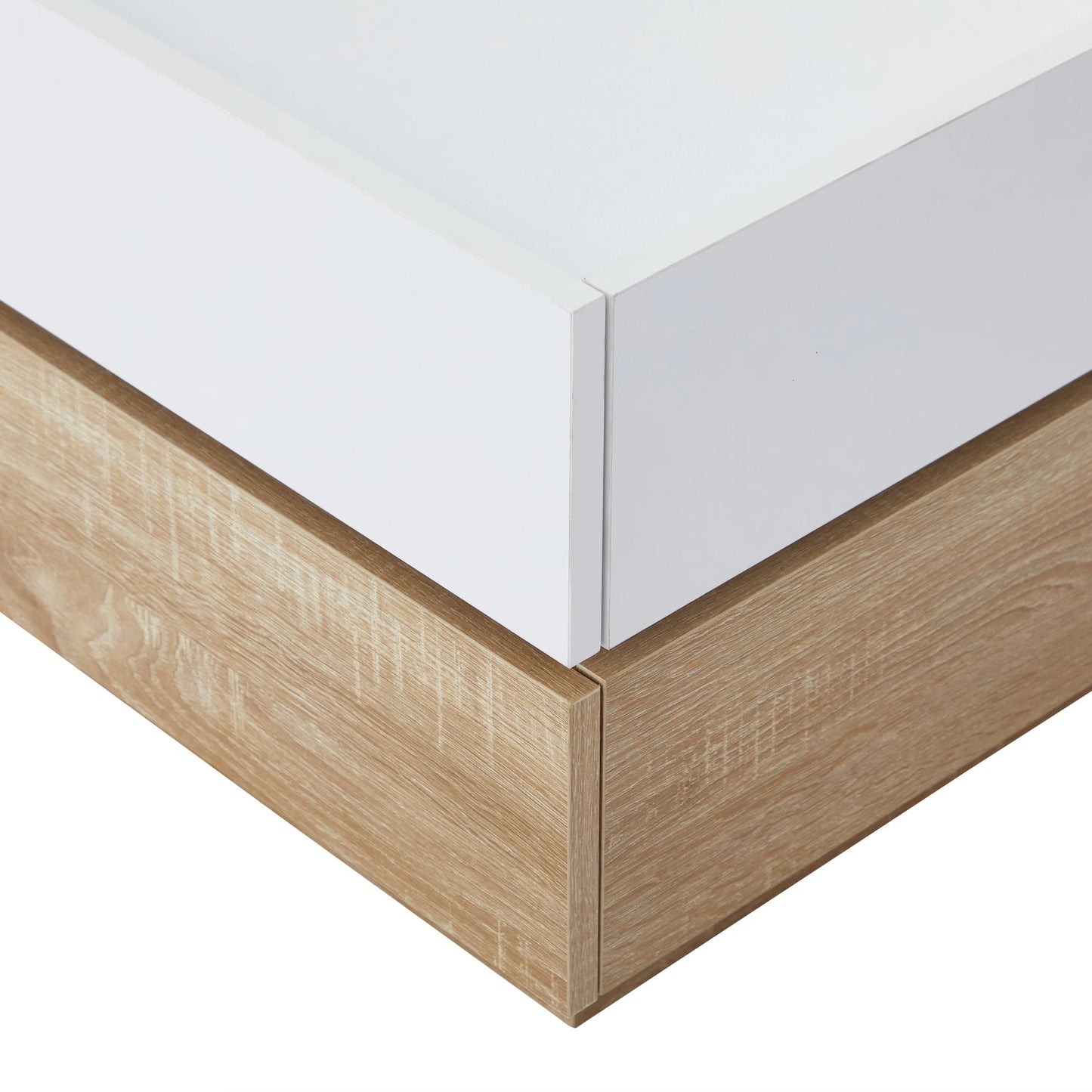 Table basse multifonctionnelle à plateau pivotant 360° - 14:200141872White - Particle Board;200007763:201336342