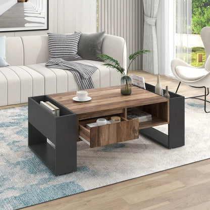 Table basse noir bois de grande qualité - vente privée 14:193Black and Brown;200007763:201336101