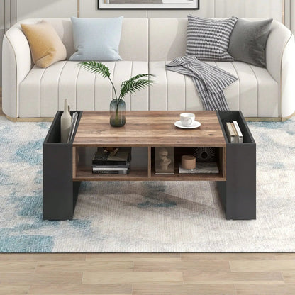 Table basse noir bois de grande qualité - vente privée 14:193Black and Brown;200007763:201336101
