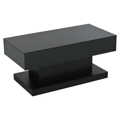 Table basse noire design moderne - vente privée 14:193;200007763:201336101