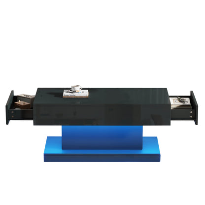 Table basse noire design moderne - vente privée 14:193;200007763:201336101