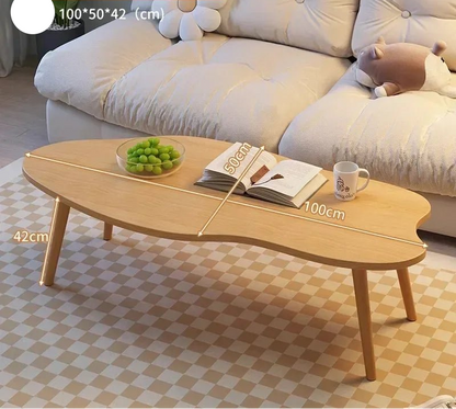 Table basse noyer nordique pour petit appartement - vente privée 14:200143091Walnut 100 50 42cm