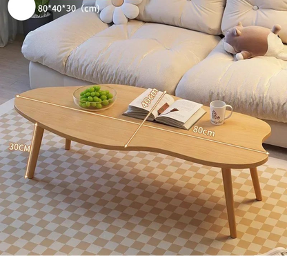Table basse noyer nordique pour petit appartement - vente privée 14:200844060Walnut 80 40 30cm