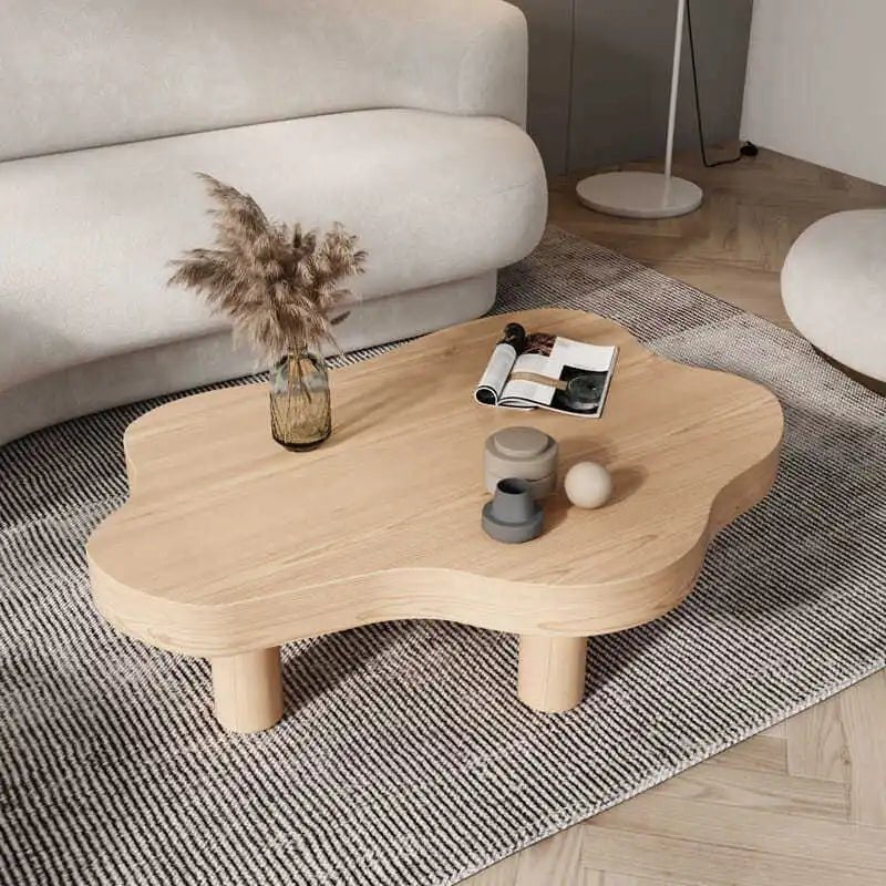 Table basse nuage en bois minimaliste - vente privée 14:193A70x45x5x40 400